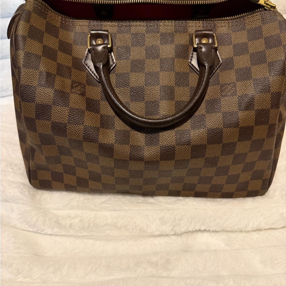 Vintage Louis Vuitton 2003 Damier Ebene Speedy 30